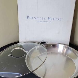 Princess House Glass and Stainless Steel Cookware Set